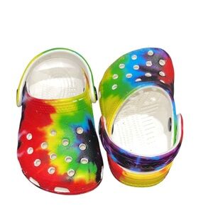Infant Tie Dye Crocs